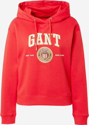 Sweat-shirt GANT en rouge : devant