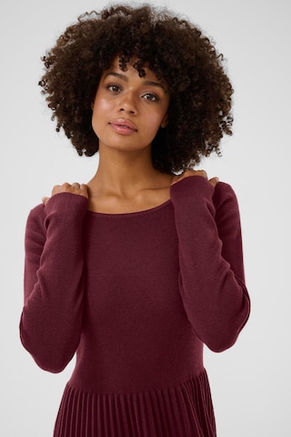 Robes en maille 'CULuci' CULTURE en rouge