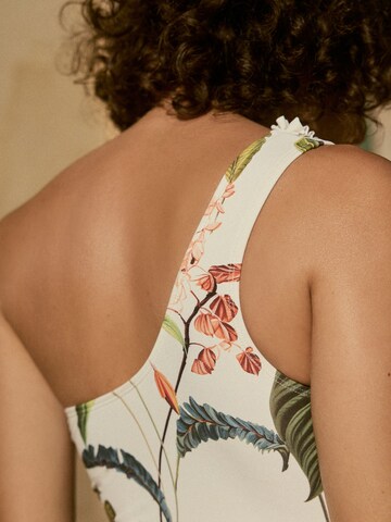 Next Swimsuit in Beige