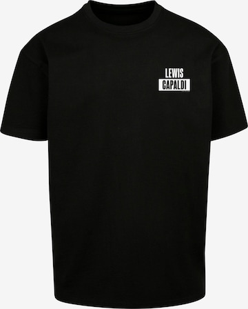 T-Shirt 'Lewis Capaldi - PP Logo' Merchcode en noir : devant