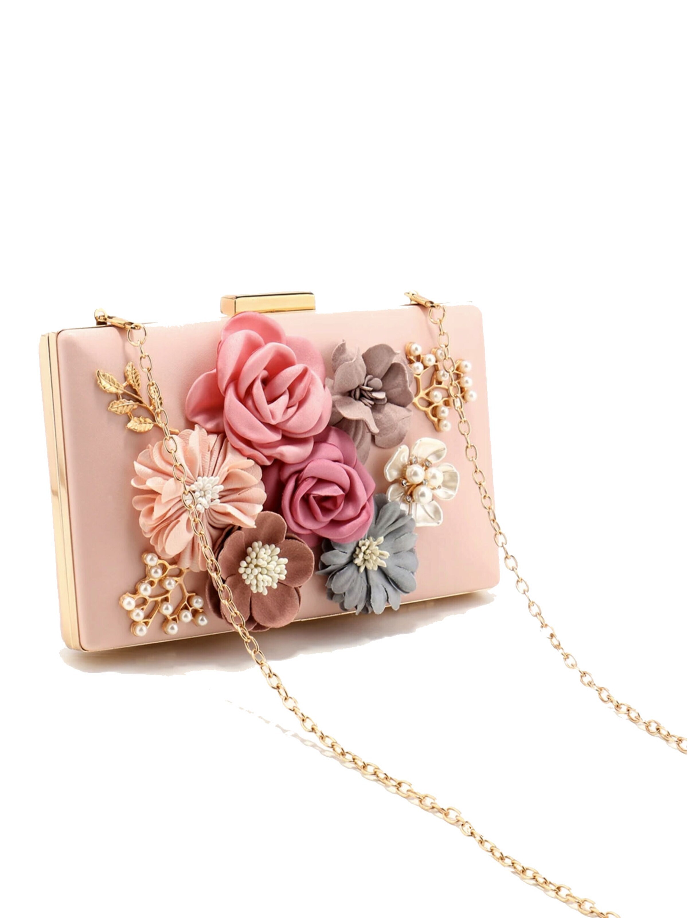 Tomshop24-7 Clutch 'Floris' in Pink
