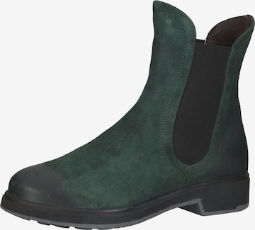 THINK! Chelsea Boots in Green: front
