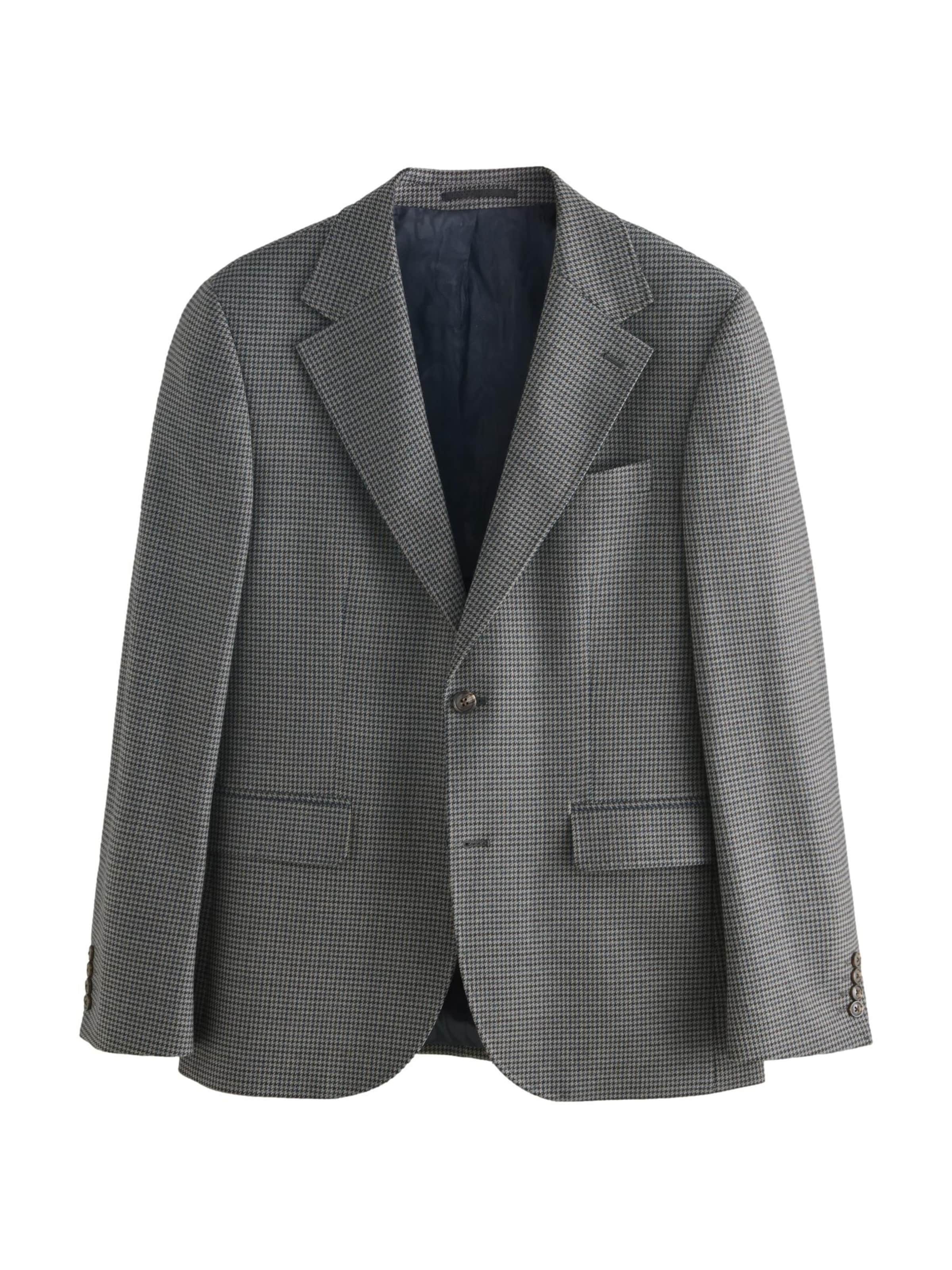 Next Slim fit Business-colbert in Grijs: voorkant