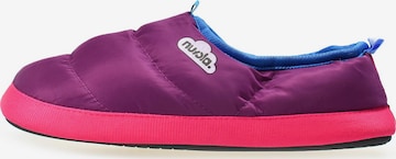 Nuvola. Hausschuh 'Classic Party' in Lila: Vorderseite