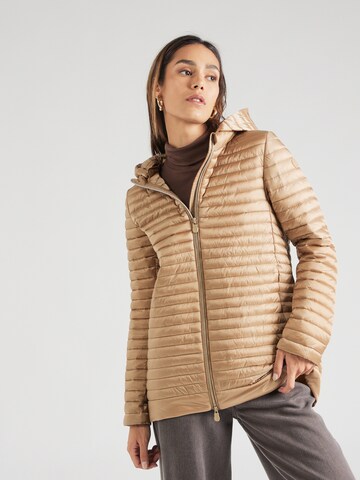 SAVE THE DUCK Between-season jacket 'ALIMA' in Beige: front