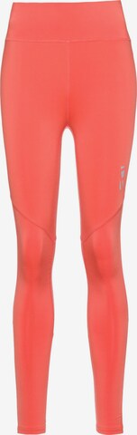 UNIFIT Skinny Workout Pants in Orange: front