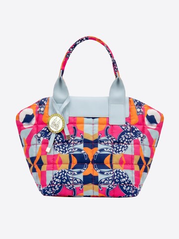 JKCOLOGNE Handtasche 'JKCOLOGNE WILDTHING LEOPARD S-Tote-Puffed Bag'‌‌‌‌‌‌‌‌‌‌ in Mischfarben: Vorderseite