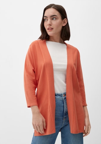 Cardigan s.Oliver en orange : devant