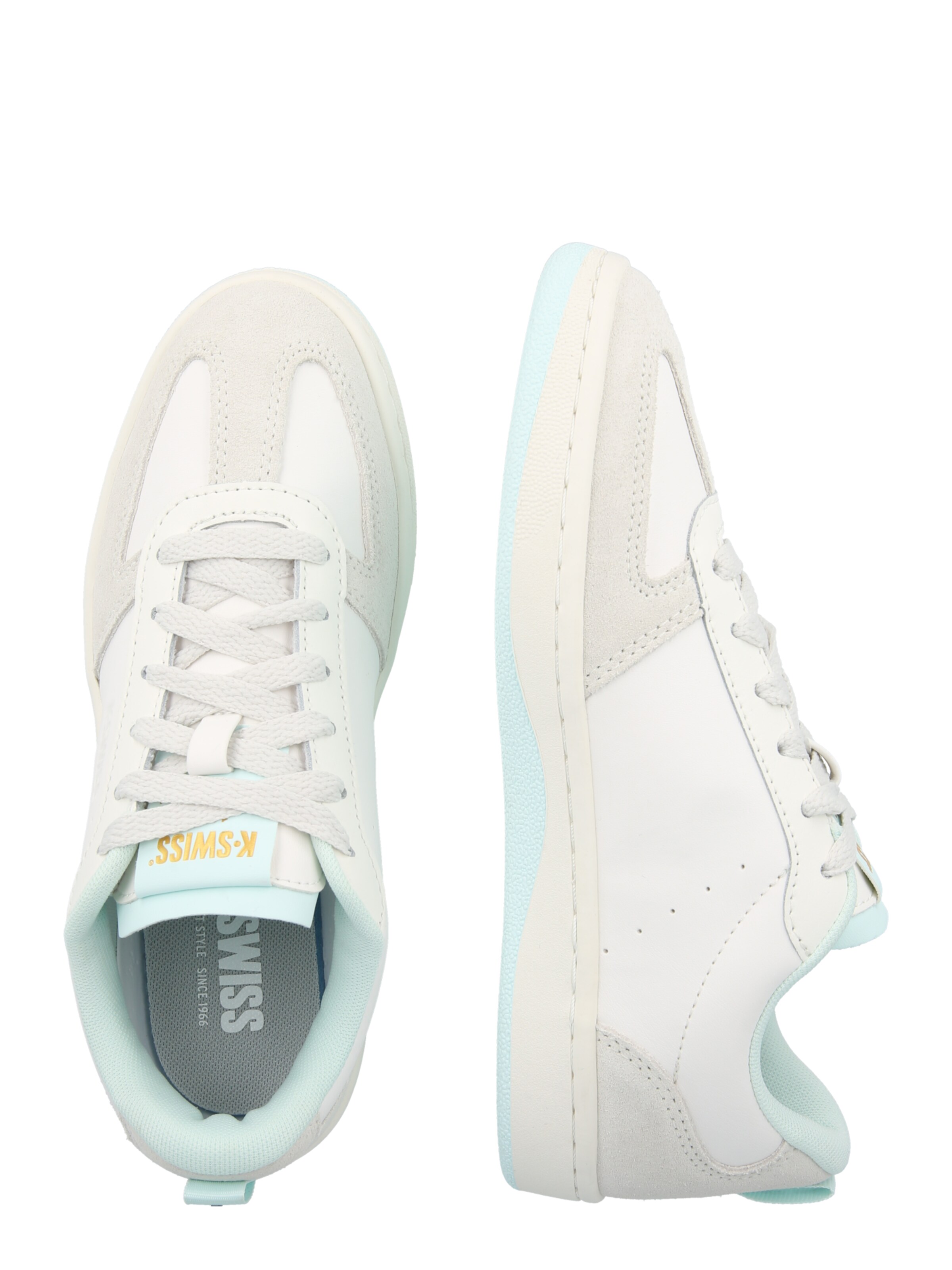 Sneaker bassa 'COURT VARSITY' di K-SWISS in bianco