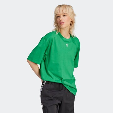 ADIDAS ORIGINALS Shirt in Groen: voorkant