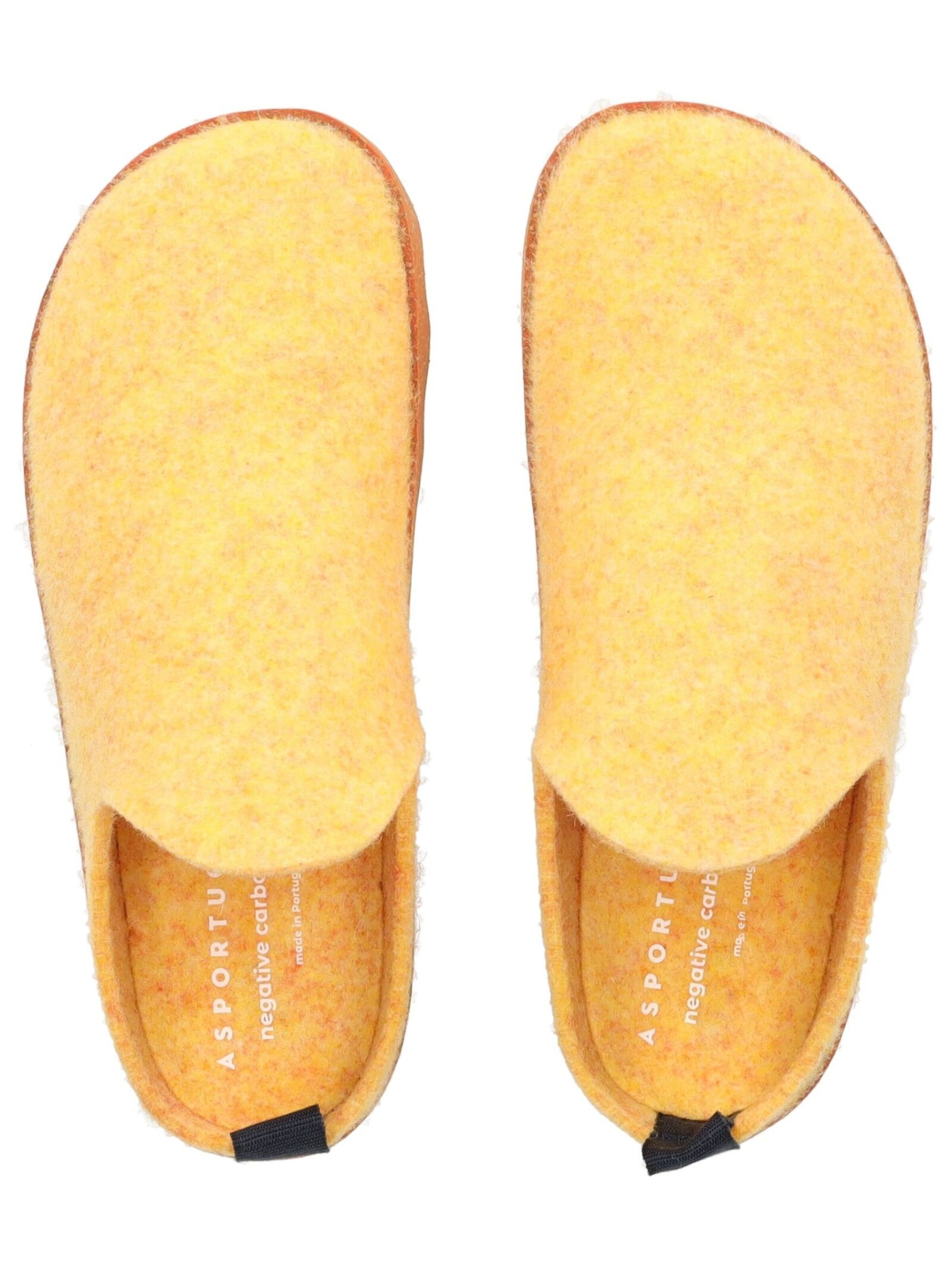 Asportuguesas Hausschuh in Gelb
