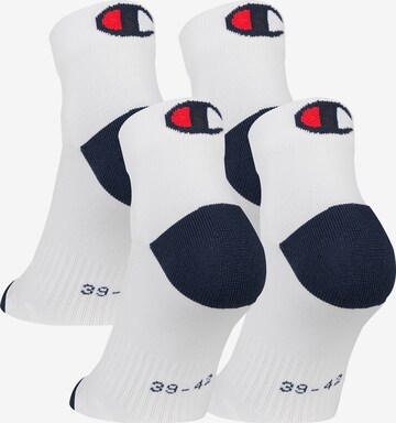 Champion Authentic Athletic Apparel Sportsokken ' 4er-Pack Ankle Socks Performance ' in Wit