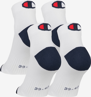 Champion Authentic Athletic Apparel Athletic Socks ' 4er-Pack Ankle Socks Performance ' in White