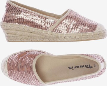 TAMARIS Flats & Loafers in 39 in Pink: front