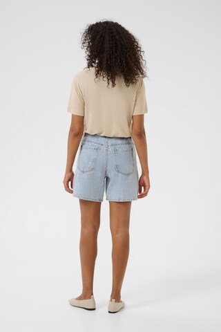 Kaffe Loosefit Broek 'Babeth' in Blauw