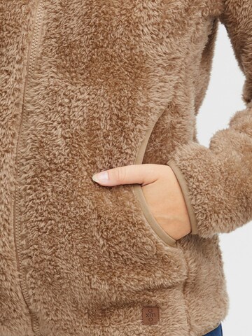 Giacca di pile 'Telsa' di Oxmo in beige