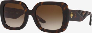 Tory Burch Zonnebril '0TY7179U54170987' in Bruin: voorkant