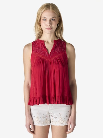 KOROSHI Blouse in Red