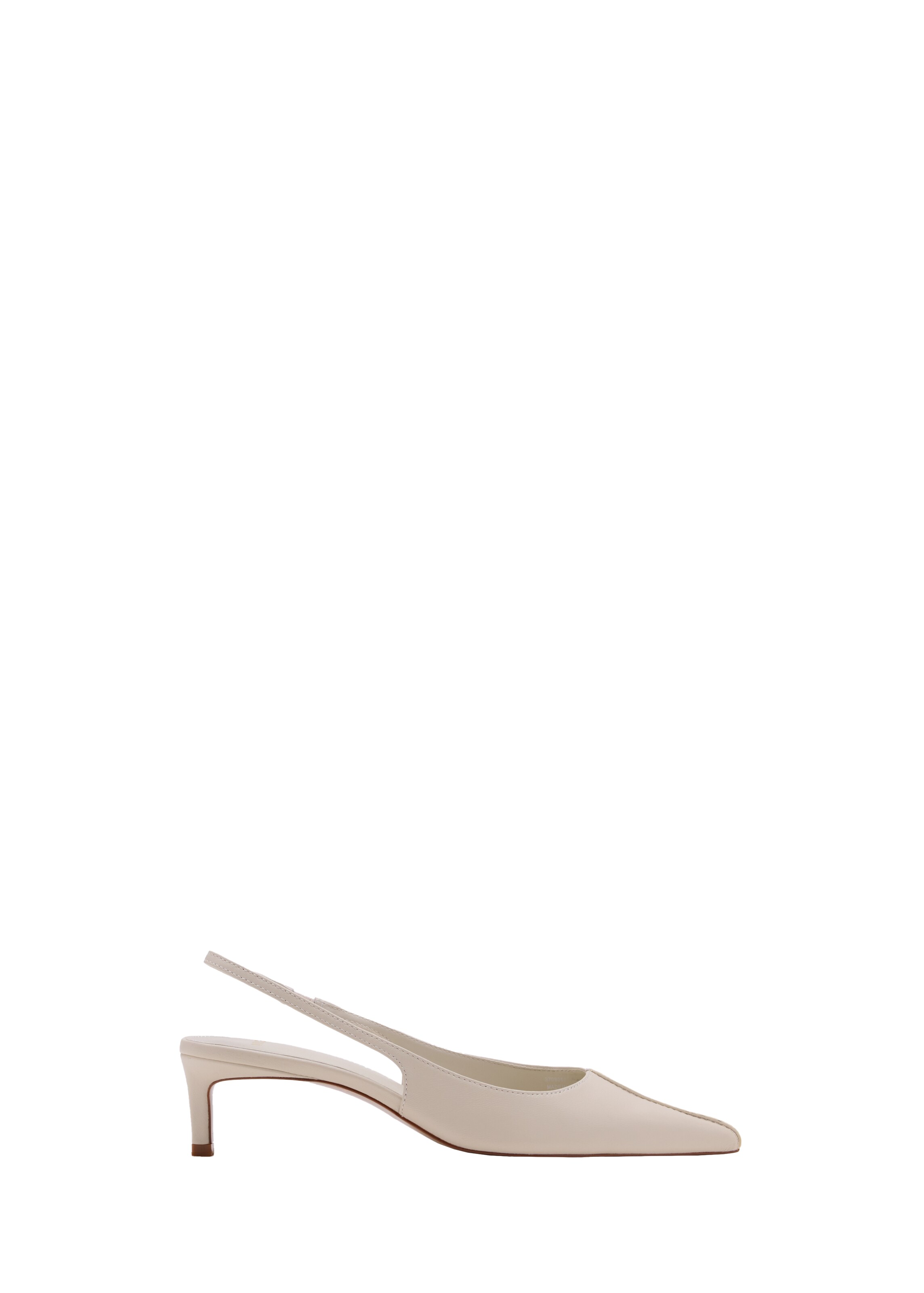 Décolleté sling 'AURA' di MANGO in beige: frontale