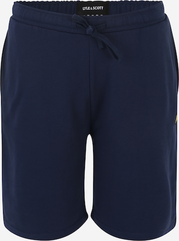 Lyle & Scott Big&Tall Regular Shorts in Blau: predná strana