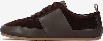 Kazar Matalavartiset tennarit värissä ruskea: etupuoli