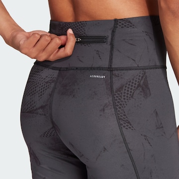 ADIDAS PERFORMANCE Skinny Workout Pants 'Ultimate' in Grey