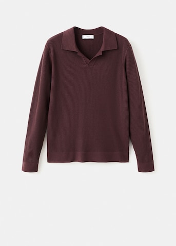 MANGO MAN Pullover 'Antiguas' in Rot