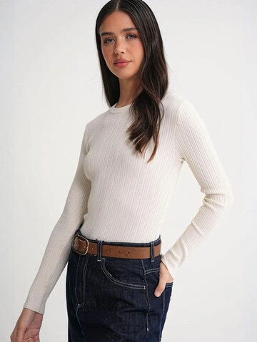 Pullover di MixRay in bianco