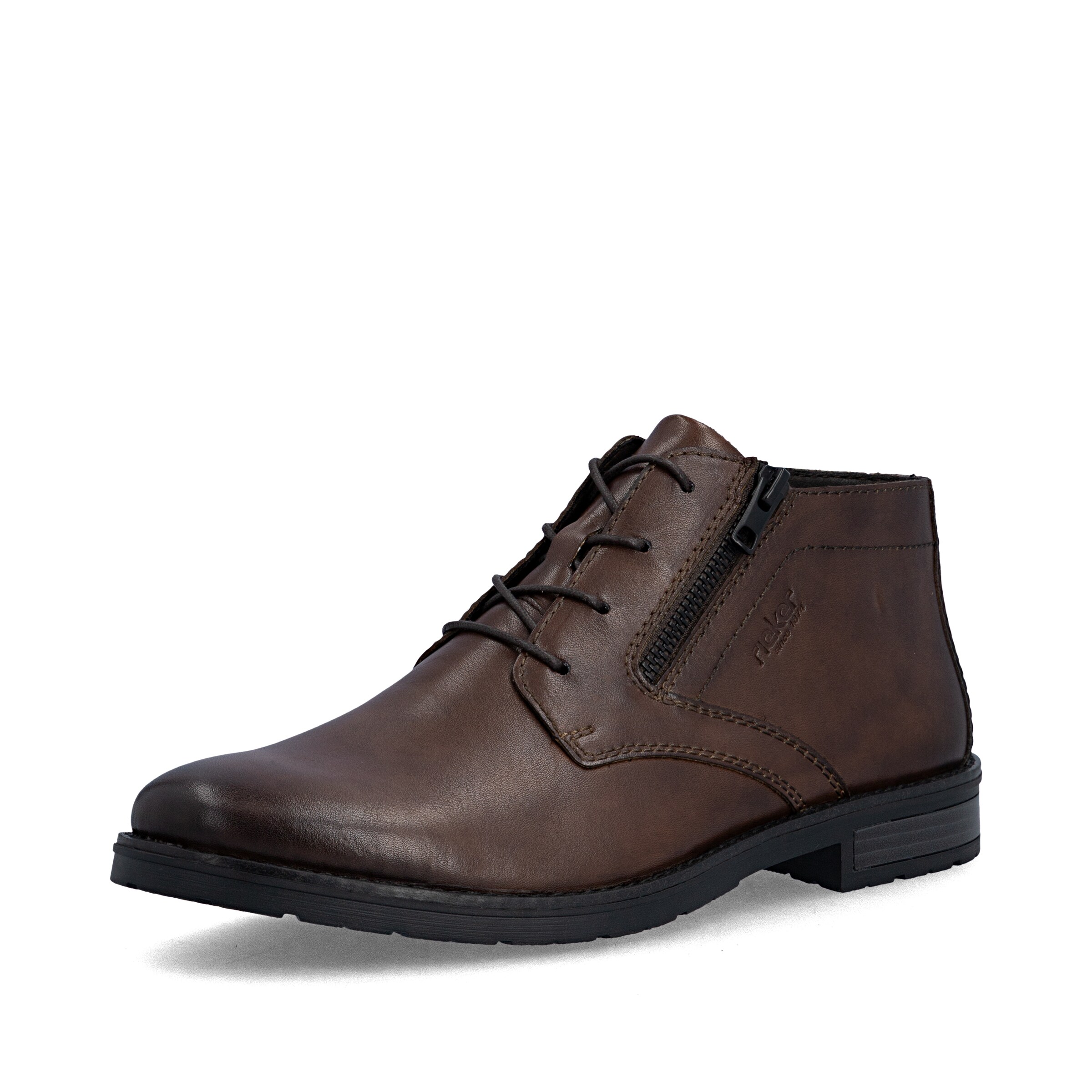 Chaussure à lacets ' 14609 ' Rieker en marron : devant