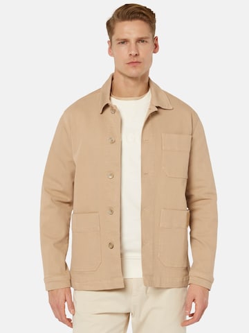 Veste mi-saison Boggi Milano en beige : devant