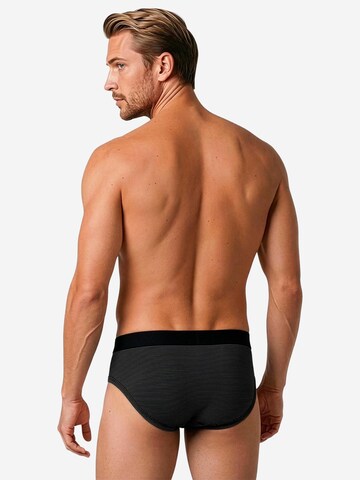 ESGE Panty 'Feinripp Ringel' in Black