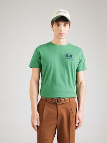 La Martina - Camiseta en verde: frente