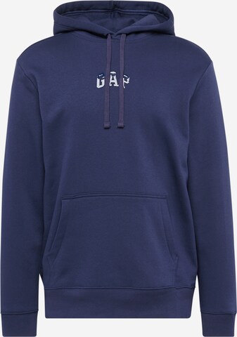 GAP Sweatshirt in Blue: front