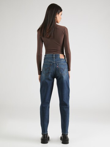 Tapered Jeans 'High-Waisted Mom Jeans' di LEVI'S ® in blu