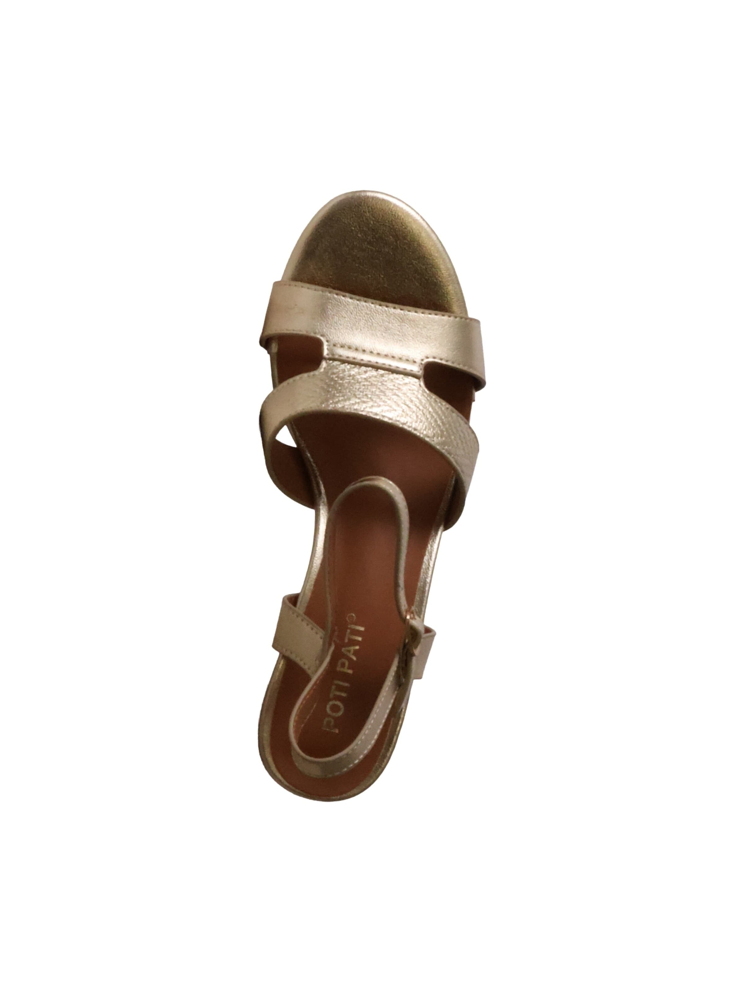 Sandales 'Sandalen mit Absatz' POTI PATI en or