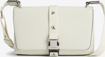 Calvin Klein Jeans Torba za čez ramo | bela barva: sprednja stran