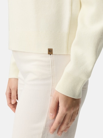 CAMEL ACTIVE Strickjacke in Weiß