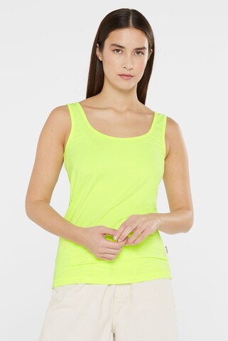 SENSES.THE LABEL Top in Green: front