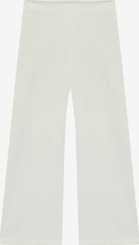Koton Wide leg Broek in Wit: voorkant