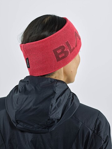 BLACKYAK Athletic Headband 'Yak Knit Headband' in Red