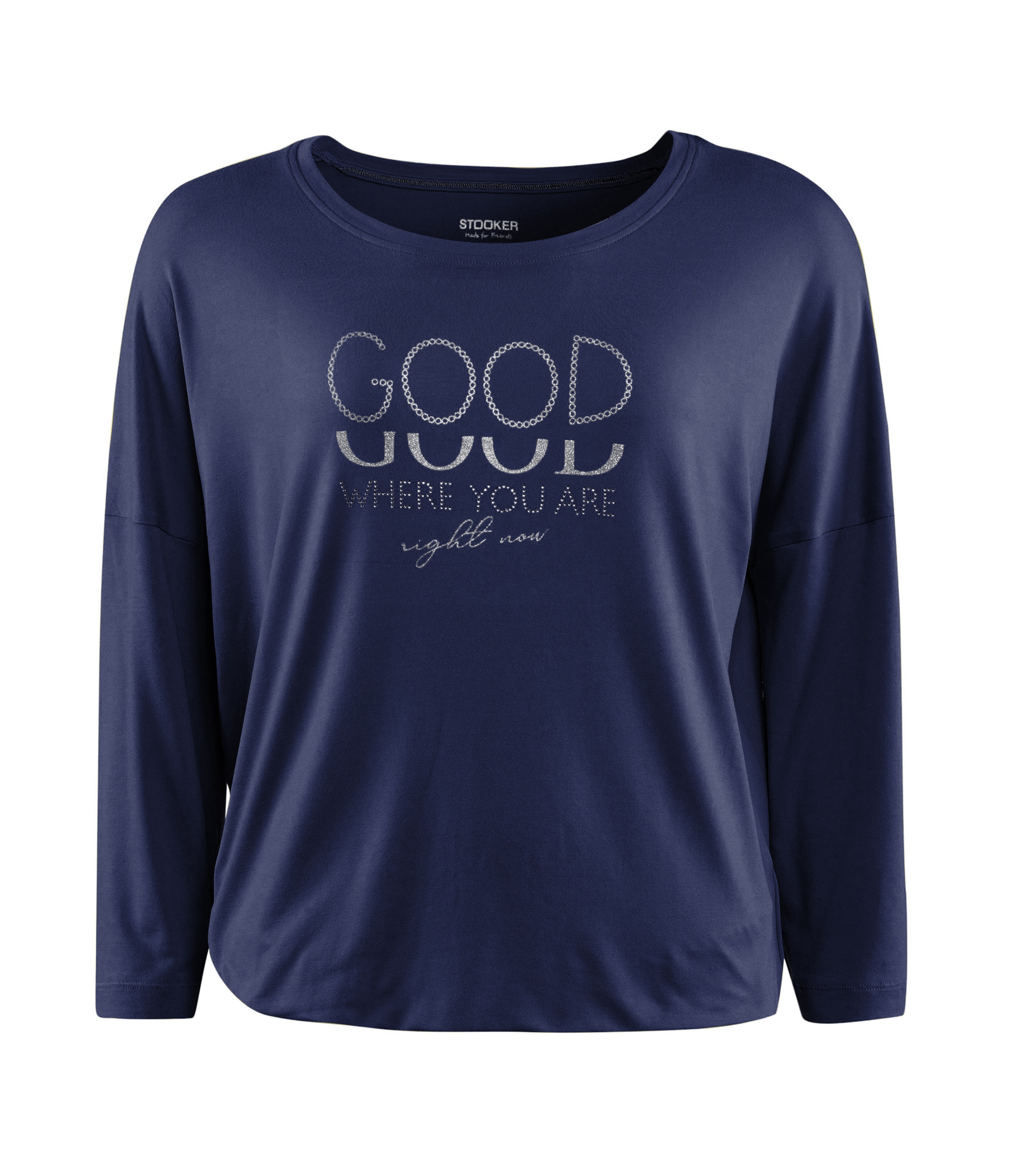 STOOKER WOMEN T-Shirt in Blau: Vorderseite