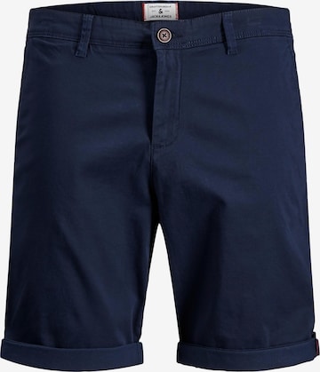 JACK & JONES Chino Pants 'Bowie' in Blue: front