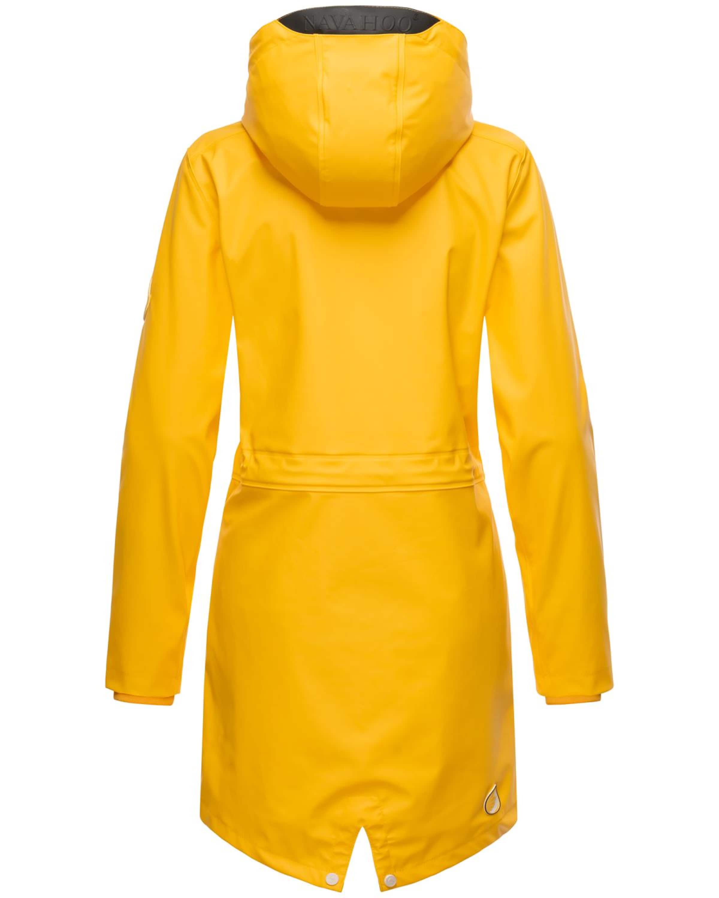 NAVAHOO Funktionsjacka 'Tropical Storm' i gul