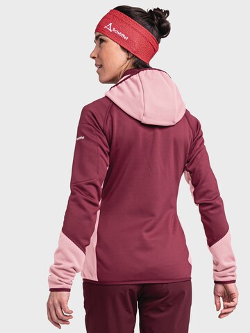 Schöffel Functionele fleece jas 'Lodron' in Roze