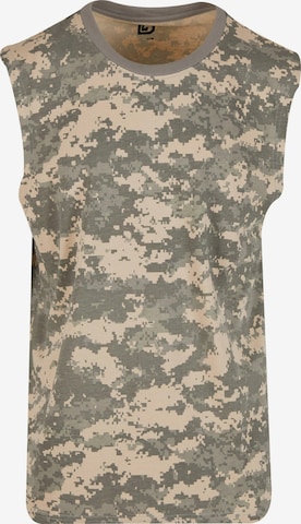 Brandit Футболка в Зеленый: спереди