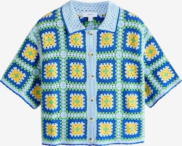 NextKardigan 'Square' - plava boja: prednji dio