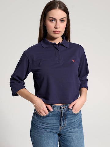 NOWIHT T-shirt 'Isabeau' i blå