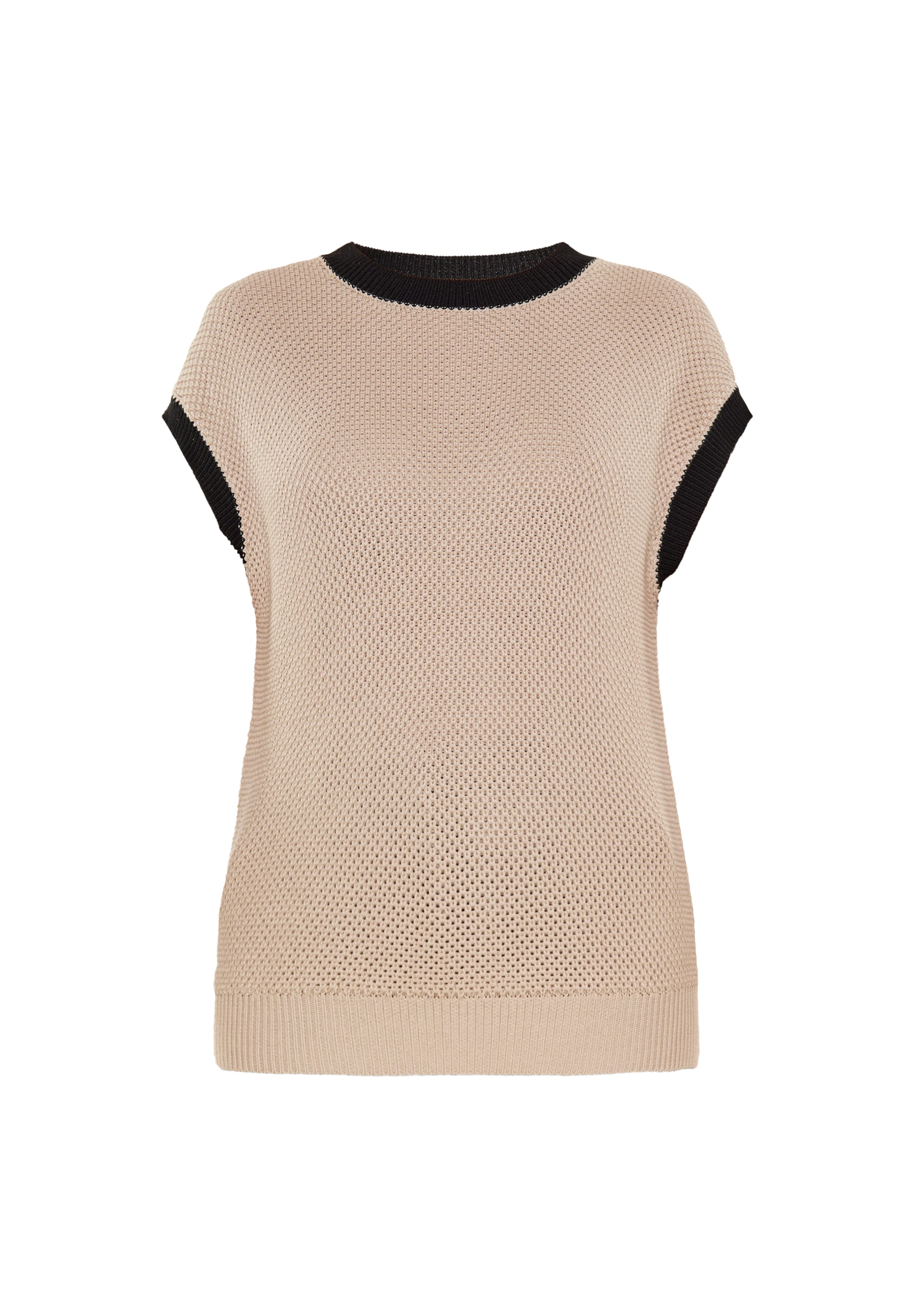 FELIPA Sveter 'Casual' - béžová / čierna, Produkt