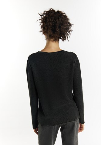 myMo ROCKS Sweater 'Ucy' in Black