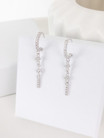Hey Happiness - Pendientes 'Luxe' en plata
